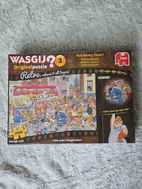 NEW - Wasgij ? Original Puzzle Retro Full Monty Fever! 1000 Piece Puzzle